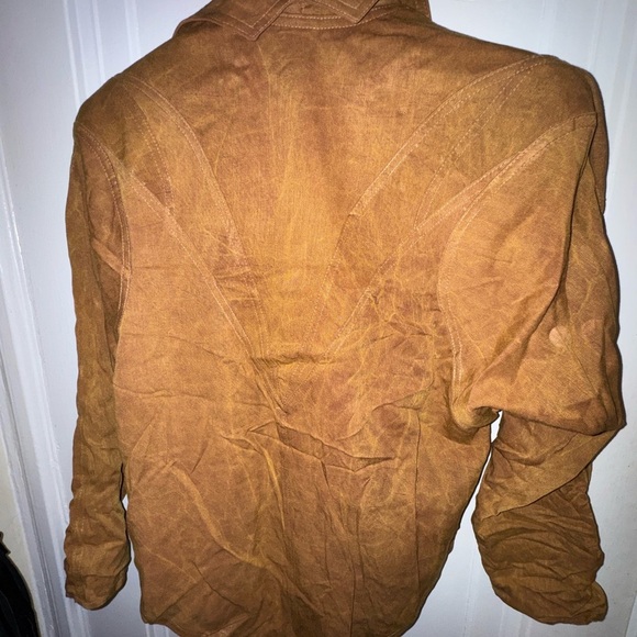 Vintage (with tags!) - Cache/Mixed Brand Brown Embellished Suede Set - Picture 5 of 11